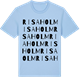 Blue Soul t-shirt med Risaholm ordlek t-shirt