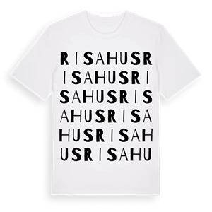 Risahus ordlek t-shirt – ekologisk bomull t-shirt från Pinshirt