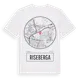 White t-shirt med Riseberga t-shirt