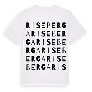 Riseberga ordlek t-shirt – ekologisk bomull t-shirt från Pinshirt