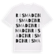 Rismaden ordlek t-shirt