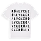 Röalycke ordlek t-shirt