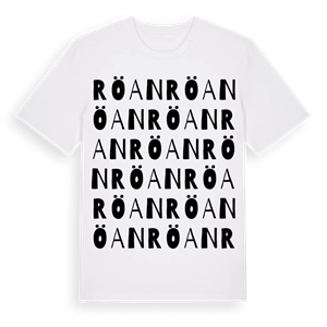 Röan ordlek t-shirt – ekologisk bomull t-shirt från Pinshirt