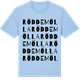 Blue Soul t-shirt med Röddemölla ordlek t-shirt