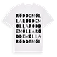 Röddemölla ordlek t-shirt