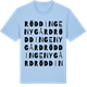 Blue Soul t-shirt med Röddinge Nygård ordlek t-shirt
