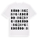 Röddinge Nygård ordlek t-shirt