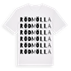 Rödmölla ordlek t-shirt
