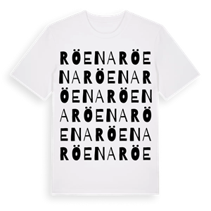 Röena ordlek t-shirt – ekologisk bomull t-shirt från Pinshirt