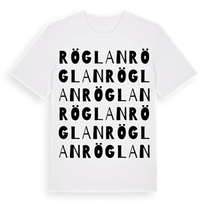 Röglan ordlek t-shirt – ekologisk bomull t-shirt från Pinshirt