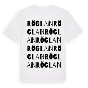 Röglan ordlek t-shirt – ekologisk bomull t-shirt från Pinshirt