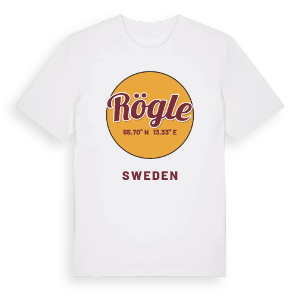 Rögle cirkel t-shirt – ekologisk bomull t-shirt från Pinshirt