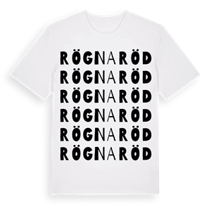 Rögnaröd ordlek t-shirt – ekologisk bomull t-shirt från Pinshirt