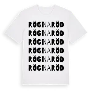 Rögnaröd ordlek t-shirt – ekologisk bomull t-shirt från Pinshirt