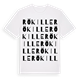 Rökille ordlek t-shirt