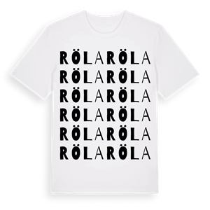 Röla ordlek t-shirt – ekologisk bomull t-shirt från Pinshirt