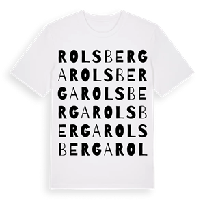 Rolsberga ordlek t-shirt – ekologisk bomull t-shirt från Pinshirt