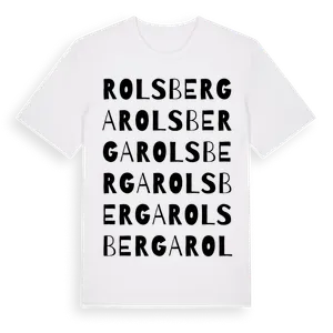 Rolsberga ordlek t-shirt – ekologisk bomull t-shirt från Pinshirt