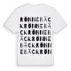 Rönnebäck ordlek t-shirt