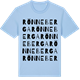 Blue Soul t-shirt med Rönneberga ordlek t-shirt