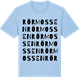 Blue Soul t-shirt med Rörmossen ordlek t-shirt