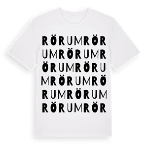 Rörum ordlek t-shirt – ekologisk bomull t-shirt från Pinshirt
