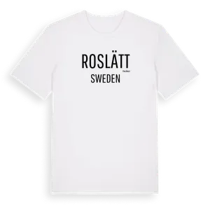 Roslätt i Sverige t-shirt – ekologisk bomull t-shirt från Pinshirt