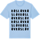 Blue Soul t-shirt med Röslöv ordlek t-shirt
