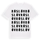 Röslöv ordlek t-shirt