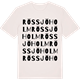 Vintage White t-shirt med Rössjöholm ordlek t-shirt