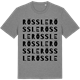 Mid Heather Gray t-shirt med Rössle ordlek t-shirt