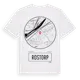 White t-shirt med Rostorp t-shirt