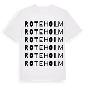 Roteholm ordlek t-shirt – ekologisk bomull t-shirt från Pinshirt