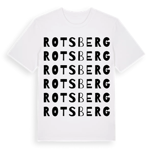 Rotsberg ordlek t-shirt – ekologisk bomull t-shirt från Pinshirt