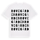 Rovegården ordlek t-shirt