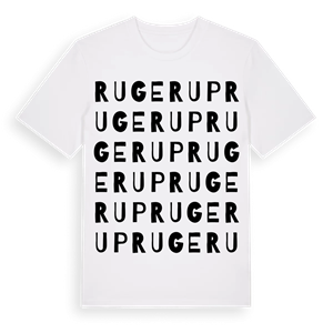 Rugerup ordlek t-shirt – ekologisk bomull t-shirt från Pinshirt