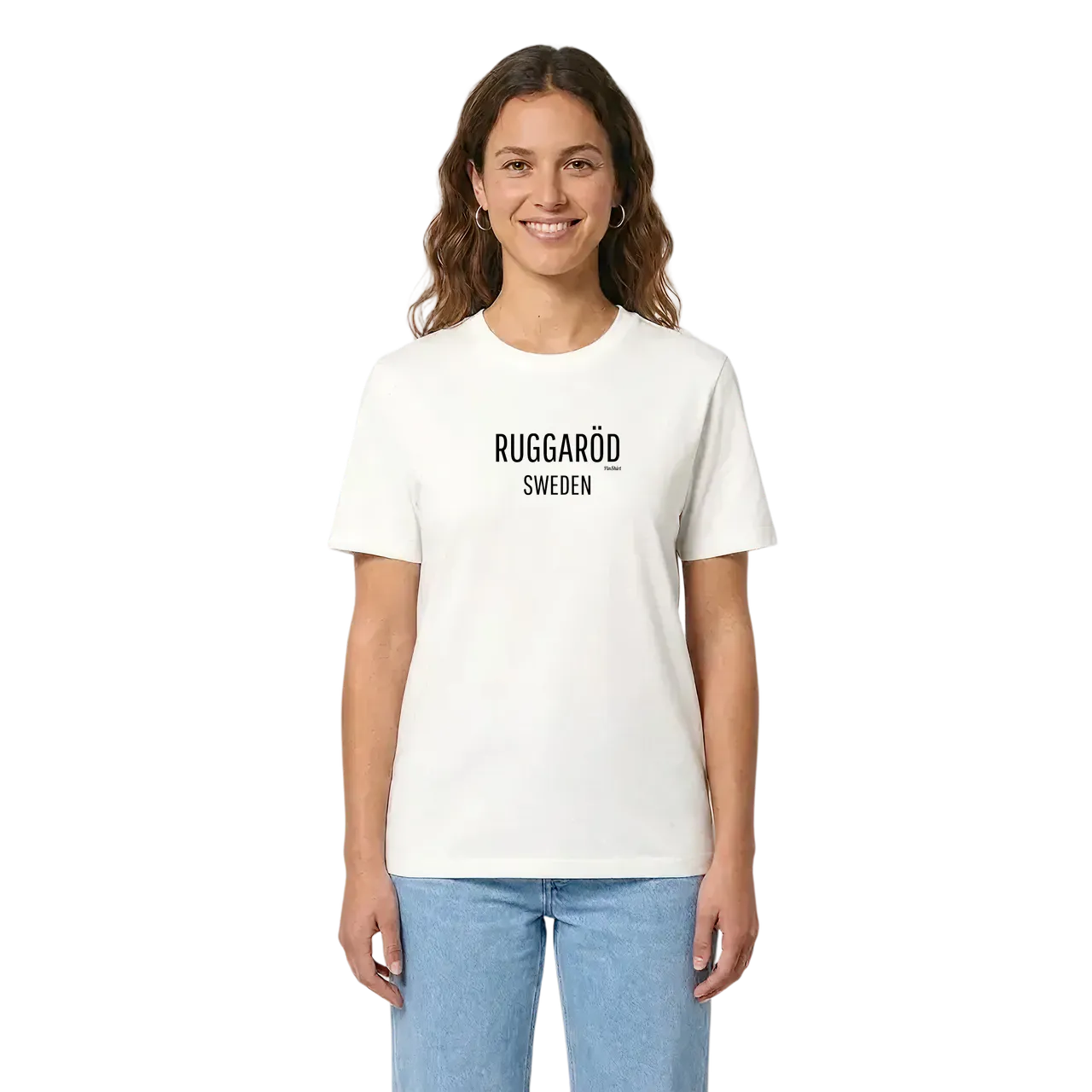 Ruggaröd i Sverige t-shirt i miljö