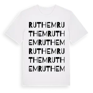 Ruthem ordlek t-shirt – ekologisk bomull t-shirt från Pinshirt