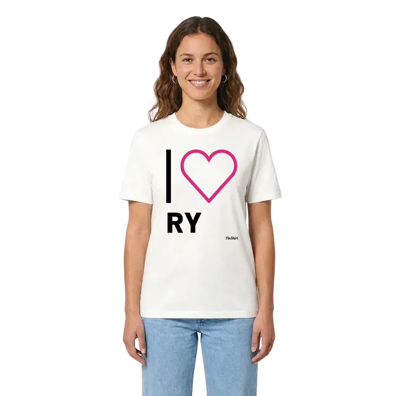 Jag älskar Ry t-shirt stort tryck i miljö
