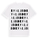 Ryalund ordlek t-shirt