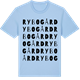 Blue Soul t-shirt med Rybogård ordlek t-shirt