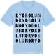 Blue Soul t-shirt med Rydbolund ordlek t-shirt