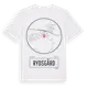 White t-shirt med Rydsgård t-shirt