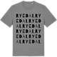 Mid Heather Gray t-shirt med Ryedal ordlek t-shirt