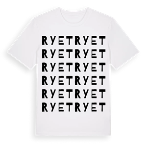 Ryet ordlek t-shirt – ekologisk bomull t-shirt från Pinshirt