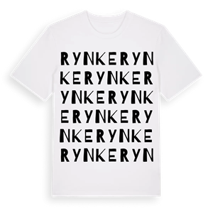 Rynke ordlek t-shirt – ekologisk bomull t-shirt från Pinshirt