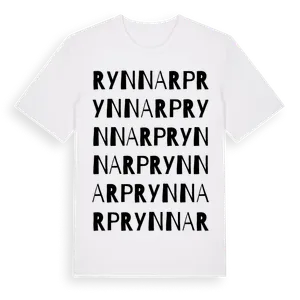 Rynnarp ordlek t-shirt – ekologisk bomull t-shirt från Pinshirt