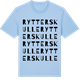 Blue Soul t-shirt med Rytterskulle ordlek t-shirt