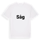Såg fetstil t-shirt