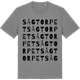 Mid Heather Gray t-shirt med Sågtorpet ordlek t-shirt